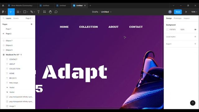 Interactive landing page design in figma | Landing page figma смотреть онлайн