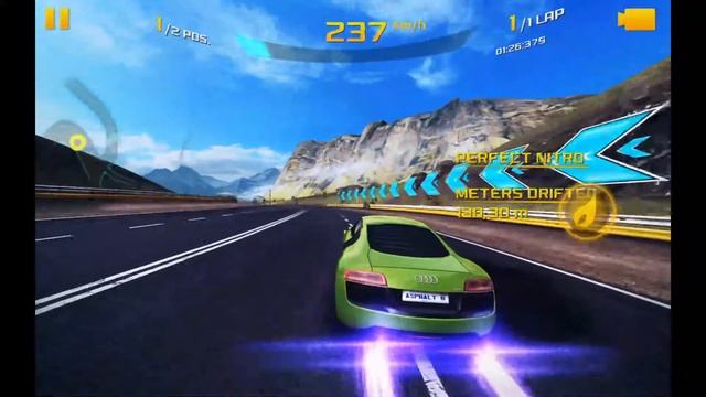 Asphalt 8: Airborne Audi vs Tesla смотреть онлайн