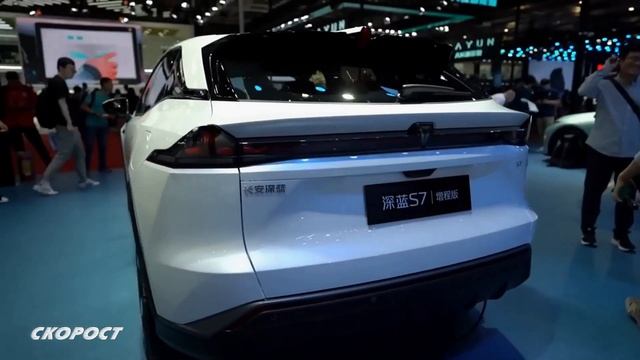 Auto Show Shanghai 2023 Changan Shenlan S7 смотреть онлайн