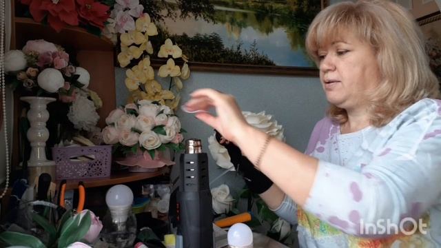 Пион-светильник ? 1часть мастер- класс пиона "Корал Шарм " из изолона ? смотреть онлайн