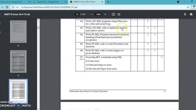 DMS | Installation of Oracle 10 g in Marathi | Database Management System 22319 | MSBTE смотреть онлайн