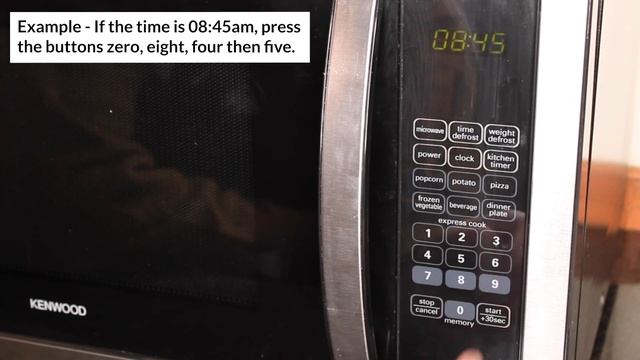 How to Set The Clock on a Kenwood Microwave смотреть онлайн