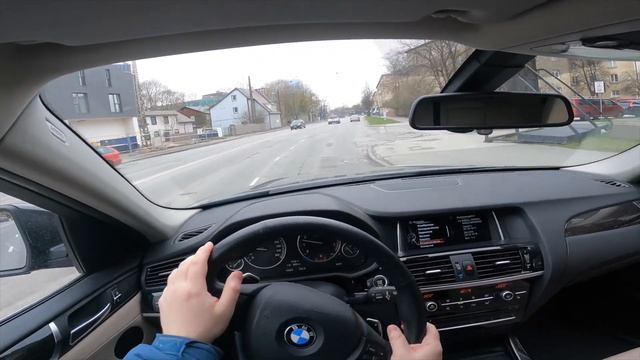 Day Drive BMW X4 (F26) XDrive 20I 135kw 184hp SUV POV