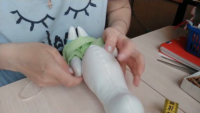 Мастер-класс,/ Заяц Тильда / Шьем штанишки, юбочку смотреть онлайн