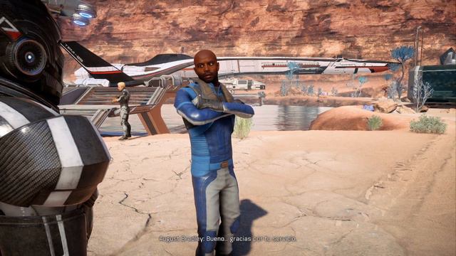 Bradley y la armadura N7 de Ryder | Mass Effect Andromeda | Xbox Series X смотреть онлайн