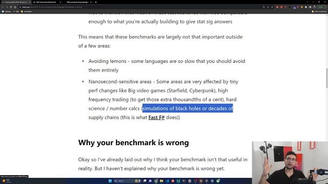 Your Programming Language Benchmark is Wrong | HamReacts смотреть онлайн