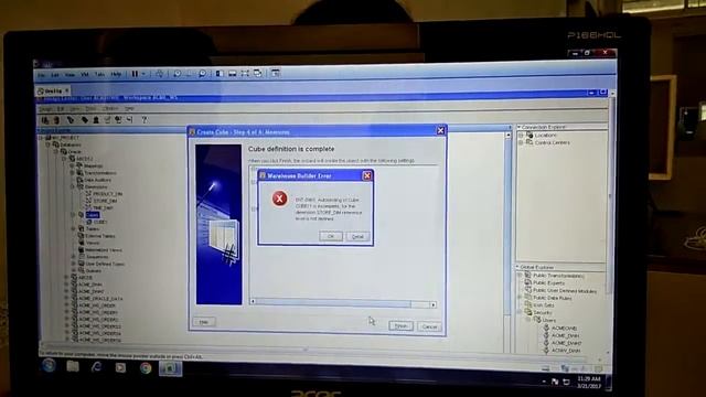Creating cube in Oracle Warehouse Builder 11g смотреть онлайн