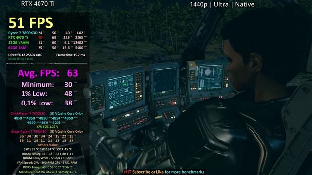 Starfield RTX 4080 RTX 4070 Ti RX 7900 XTX - 1080p 1440p 4K смотреть онлайн