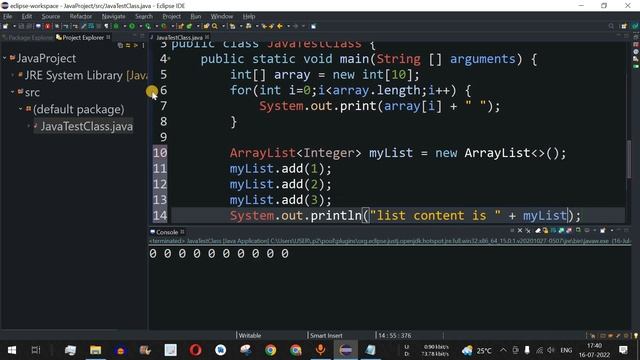 Java Tutorial #48 - Java ArrayList vs Array with Examples смотреть онлайн