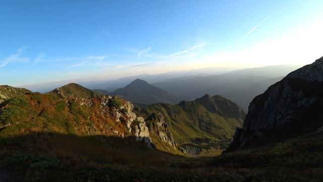 Pip Ivan (Maramureș) - Climbing.  Ранкове сходження на Піп Іван Мармароський. Ukraińskie Karpaty