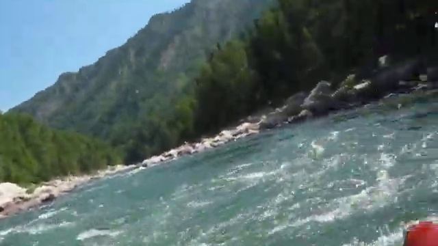 Www.Oskemen.info - Спуск по горной реке на рафте. Часть1.