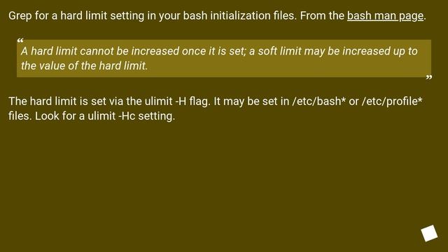 bash: ulimit: core file size: cannot modify limit: Operation not permitted смотреть онлайн