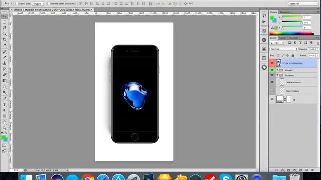 Tutorial iPhone 7 PSD • Mockup all-in-one смотреть онлайн