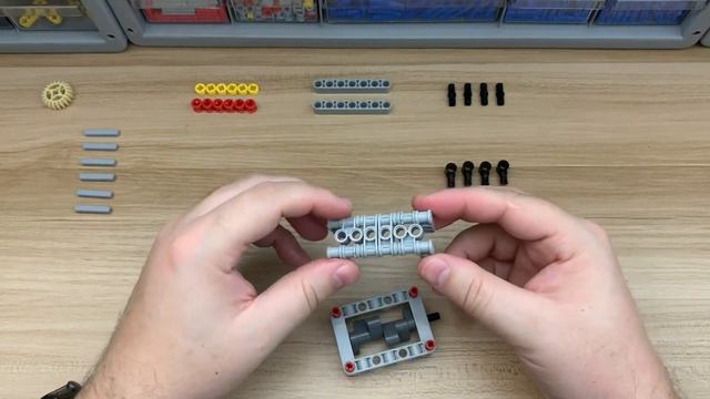 Lego Technic 6-cylinders Engine - Instructions смотреть онлайн