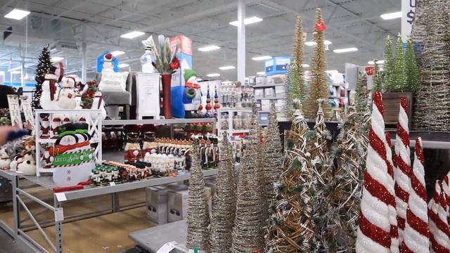 At Home Store CHRISTMAS Decorations 2021 + Decor Ideas | Christmas Decor HAUL | Katie Vining смотреть онлайн