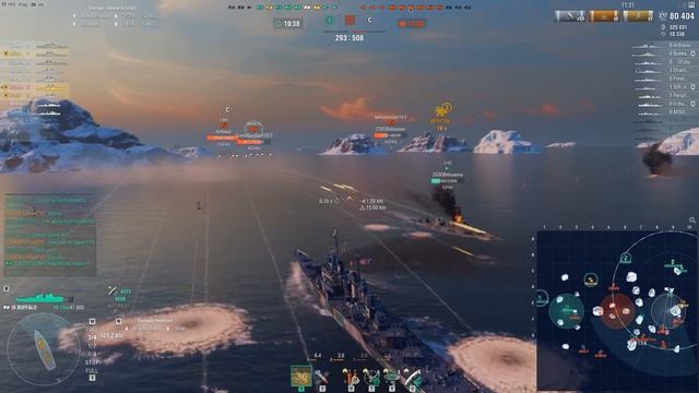 World of Warships - How to Play Buffalo - Tier 9 US Heavy Cruiser смотреть онлайн