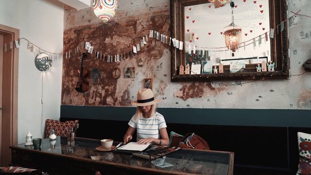 Drawing in café ? how to overcome fear ⭐ exploring Forchheim, Germany + draw with me, cozy art vlog смотреть онлайн