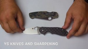 От Spyderco Paramilitary к Spyderco Domino или от отца к сыну