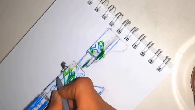 РИСУЕМ "M4A4" ПОСЕЙДОН cs go смотреть онлайн