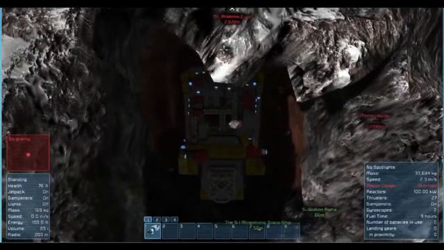 Space Engineers Multiplayer EP14 Docking the TBM смотреть онлайн