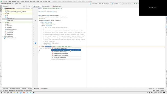Let's Click Comit 2021 - Workshop - Minggu 3 Development Aplikasi dengan Flutter смотреть онлайн