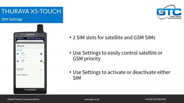 Thuraya X5-Touch Satellite Smartphone | Features Guide from Global Telesat Communications