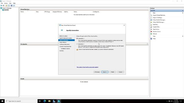 How to Install Hyper-V in Windows Server 2022. Create & Run New Virtual Machine Window 10 смотреть онлайн