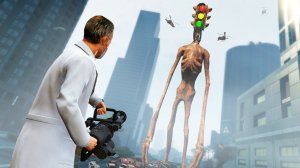 СВЕТОФОРОГОЛОВЫЙ ОХОТИТСЯ НА НАС! ОПАСНЫЙ SCP ПРОТИВ ЛЮДЕЙ! БЕЗУМНАЯ БИТВА  С МОНСТРОМ В ГТА 5