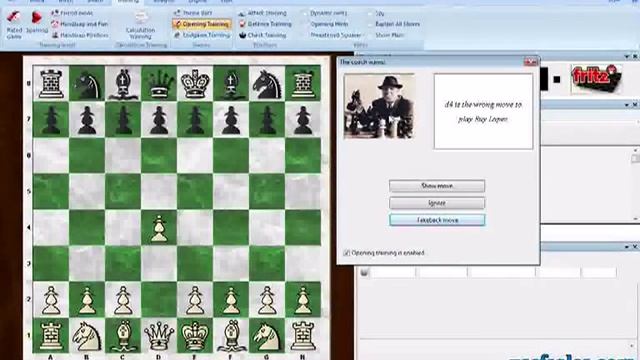 Fritz Tip 0012 Opening Training How to use Fritz chess software смотреть онлайн