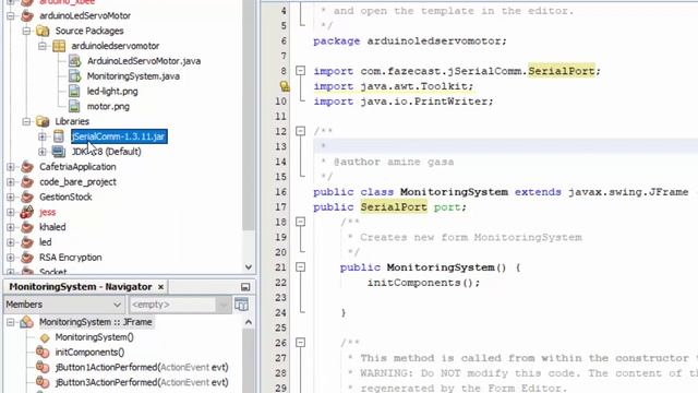 control led and servomotor using java (with source code) смотреть онлайн