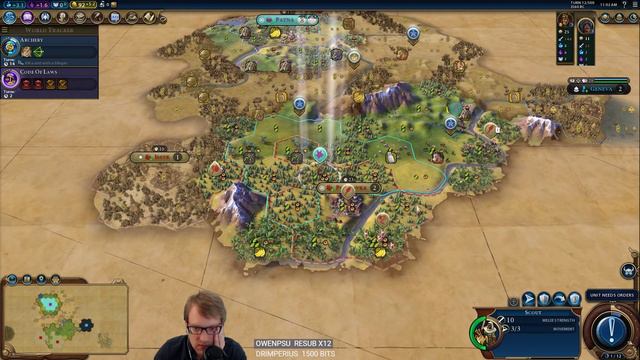 Let's Play Civilization 6: Rise and Fall - Deity - Chandragupta part 1 смотреть онлайн