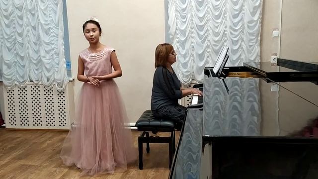 Эмилия Аблаева .Польская народная песня "Кукушка" смотреть онлайн