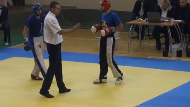 Беляев Никита 2.2 ЛАЙТ 24.10.15 Чемпионат и Первенство Республики Крым по кикбоксингу WAKO смотреть онлайн