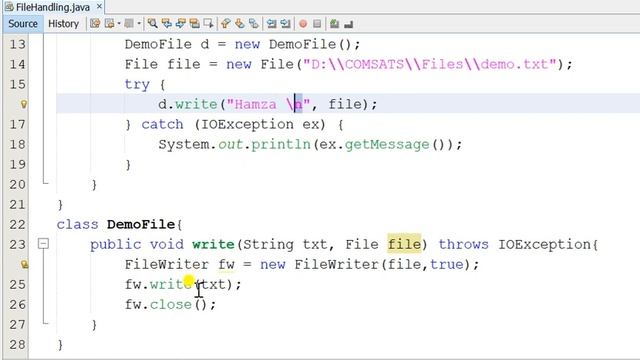 16.2 File Handling Understanding and Implementation in Java Urdu/Hindi (With Animation) (2023) смотреть онлайн