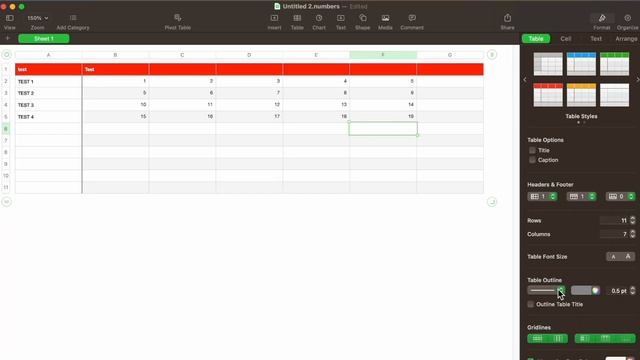 How to: Format your Table in Apple Numbers смотреть онлайн