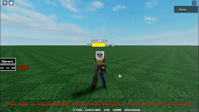 Я играю в Undertale Scripts за Sans Last Breath смотреть онлайн