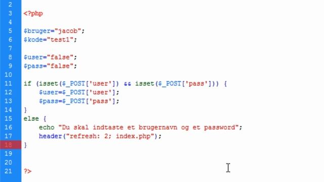 PHP skolen - login system PART 1 [dansk - tutorial, how to] HD смотреть онлайн