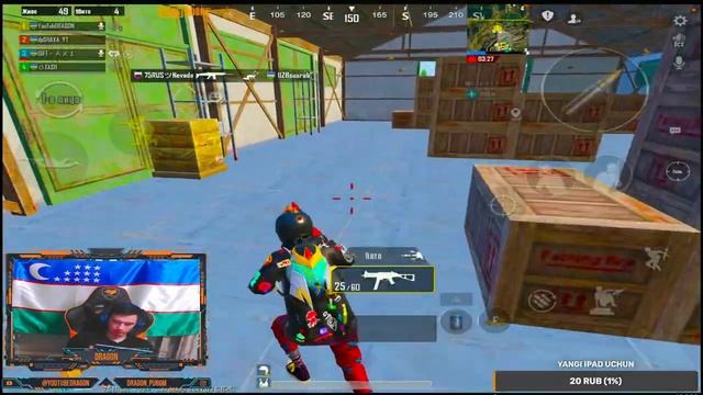 YEVROPA SERVERDA TOP 100 talikka chiqamiz. IPAD Air 4 60 fps смотреть онлайн
