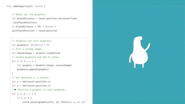 Learn to Code 3 #120: Interstellar Symmetry, Touch Events – Swift Playgrounds смотреть онлайн