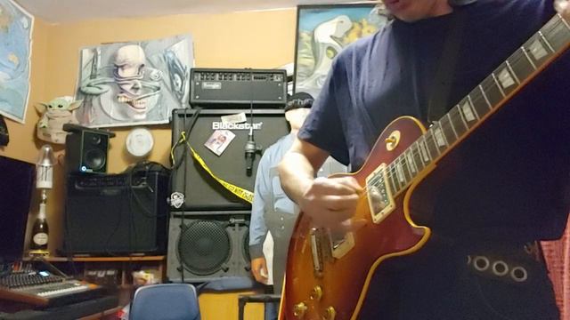 Raw Wankage.... Gibson Custombucker pickup. Crate GT100h Stealth Amp смотреть онлайн