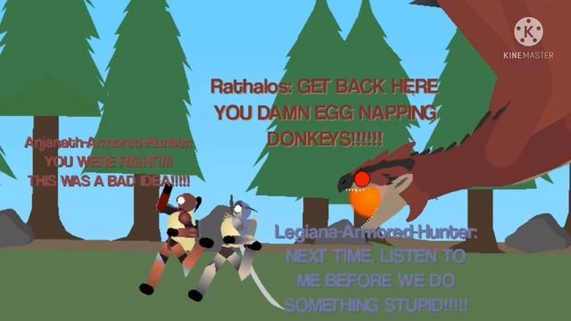 Egg Chase | StickNodes Art | Monster Hunter смотреть онлайн