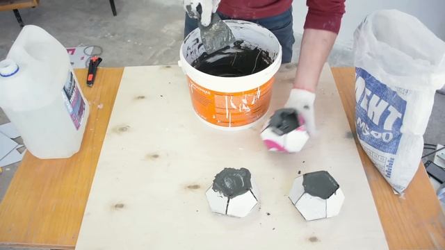 DIY. Бетонные горшки. Горшки из цемента своими руками. смотреть онлайн