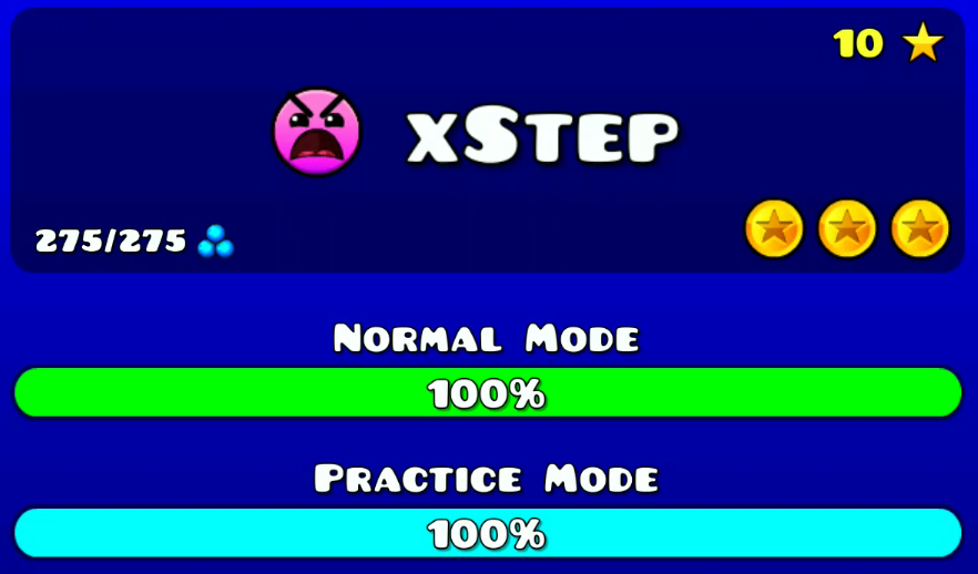 10 Уровень (XStep) - Geometry Dash