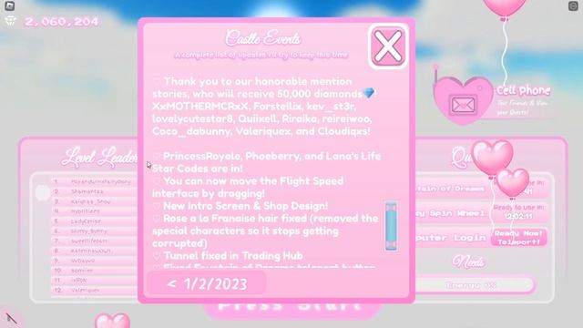 WAVE 2 VALENTINES UPDATE OUT NOW! NEW MINI GAME, NEW ARRIVAL SCREEN, UPDATE LOG! ROBLOX Royale High смотреть онлайн
