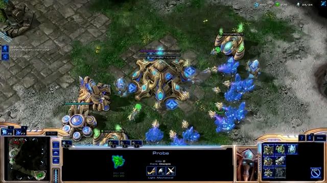 SC2 HotS PvT vs beSoo Proxy that Oracle смотреть онлайн