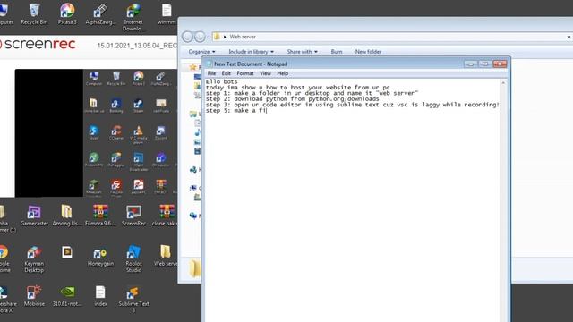 How to host your website from your pc ft.python смотреть онлайн