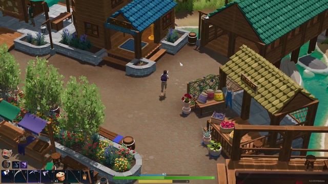 House Building Adding 2nd Floor & Making Money - Len's Island - #19 - Gameplay смотреть онлайн