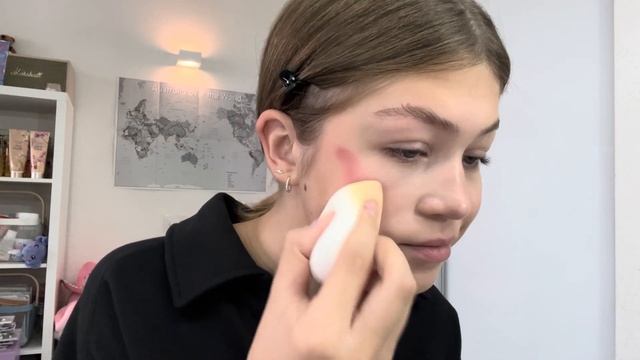 Мой макияж в школу | Идеальный повседневный макияж | Vera Haison смотреть онлайн