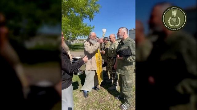 Казачий отряд "ДОН". Последние процедуры перед новым выходом на передовую. смотреть онлайн
