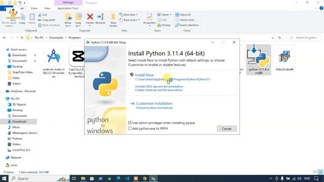 02 Step-by-Step Guide: Installing Python and PyCharm on Windows смотреть онлайн